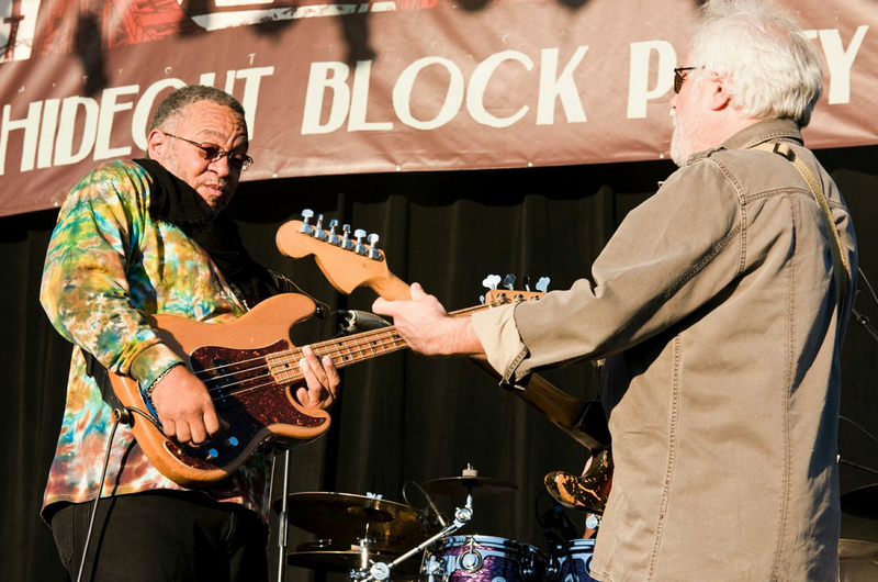 The Funky Meters, bringing the funk.